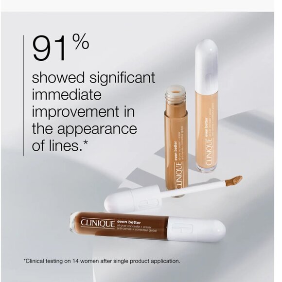 CLINIQUE EVEN BETTER ALL OVER CONCEALER + ERASER* ~ CN 116 SPICE 6ML NIB - Picture 13 of 15